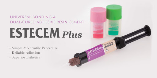 Tokuyama Estecem Plus Adhesive Resin Cement 2.3ml Syringe Brown Shade